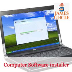 Computer Software installer Mr. Arabinda Ghosh in Ghutgoria
